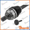 Demi-Arbre de Transmission MTM avant gauche pour VOLVO | NPW-VV-146, 262119